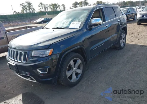 2014 Jeep Grand Cherokee Overland from USA, damaged, VIN 1C4RJFCGXEC386688
